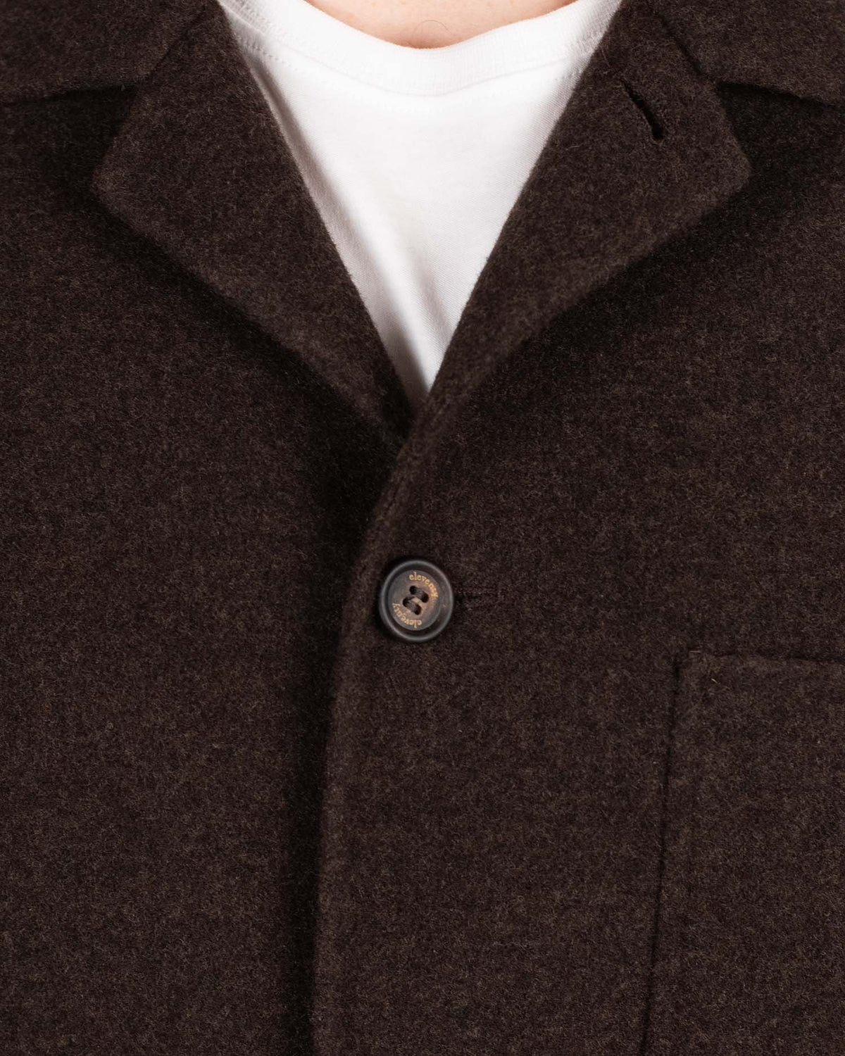 eleventy brown overshirt jacket
