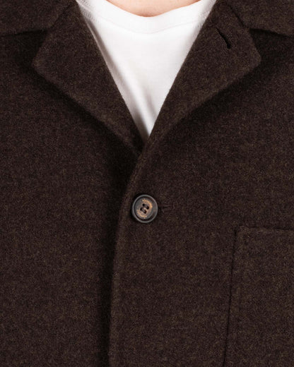 eleventy brown overshirt jacket