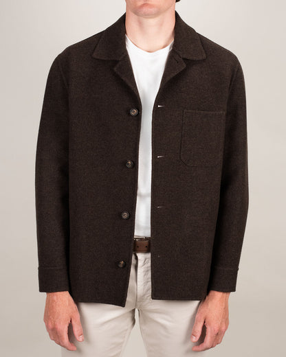 eleventy brown overshirt jacket