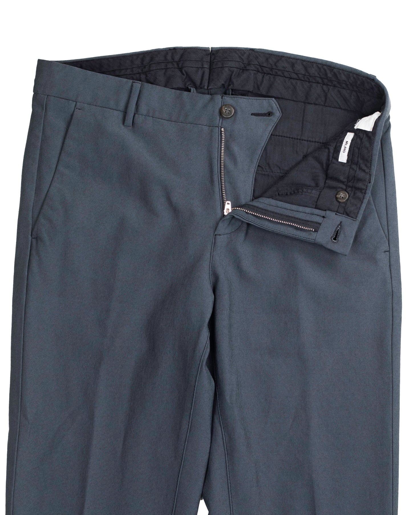 eleventy black cotton stretch pant