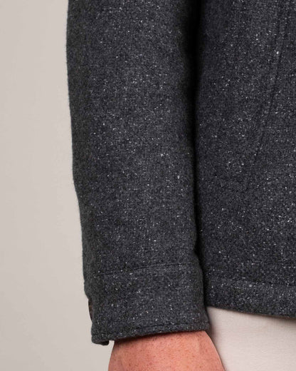 eleventy grey donegal jacket