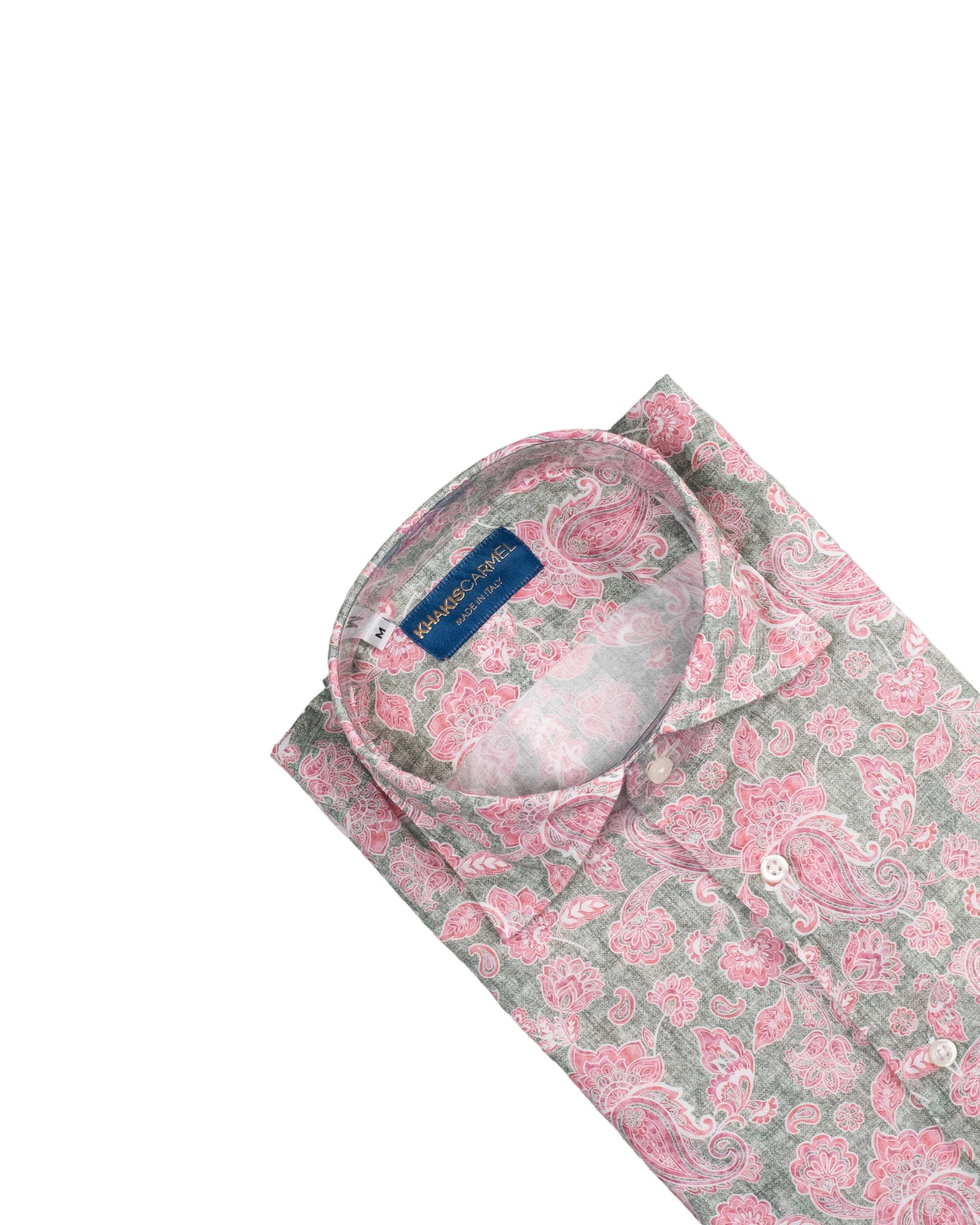 khakis brand paisley shirt