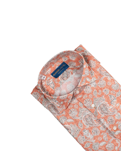 khakis brand paisley shirt