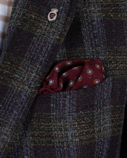 ravazzolo brown plaid sport coat