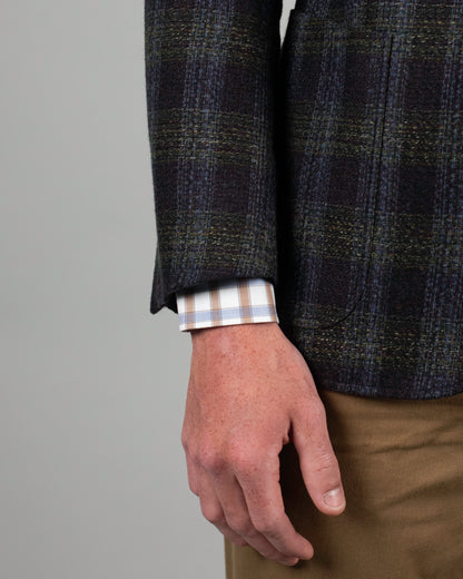 ravazzolo brown plaid sport coat