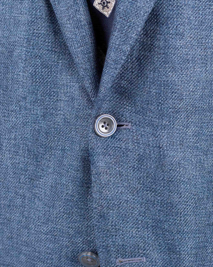 ravazzolo blue solid sport coat