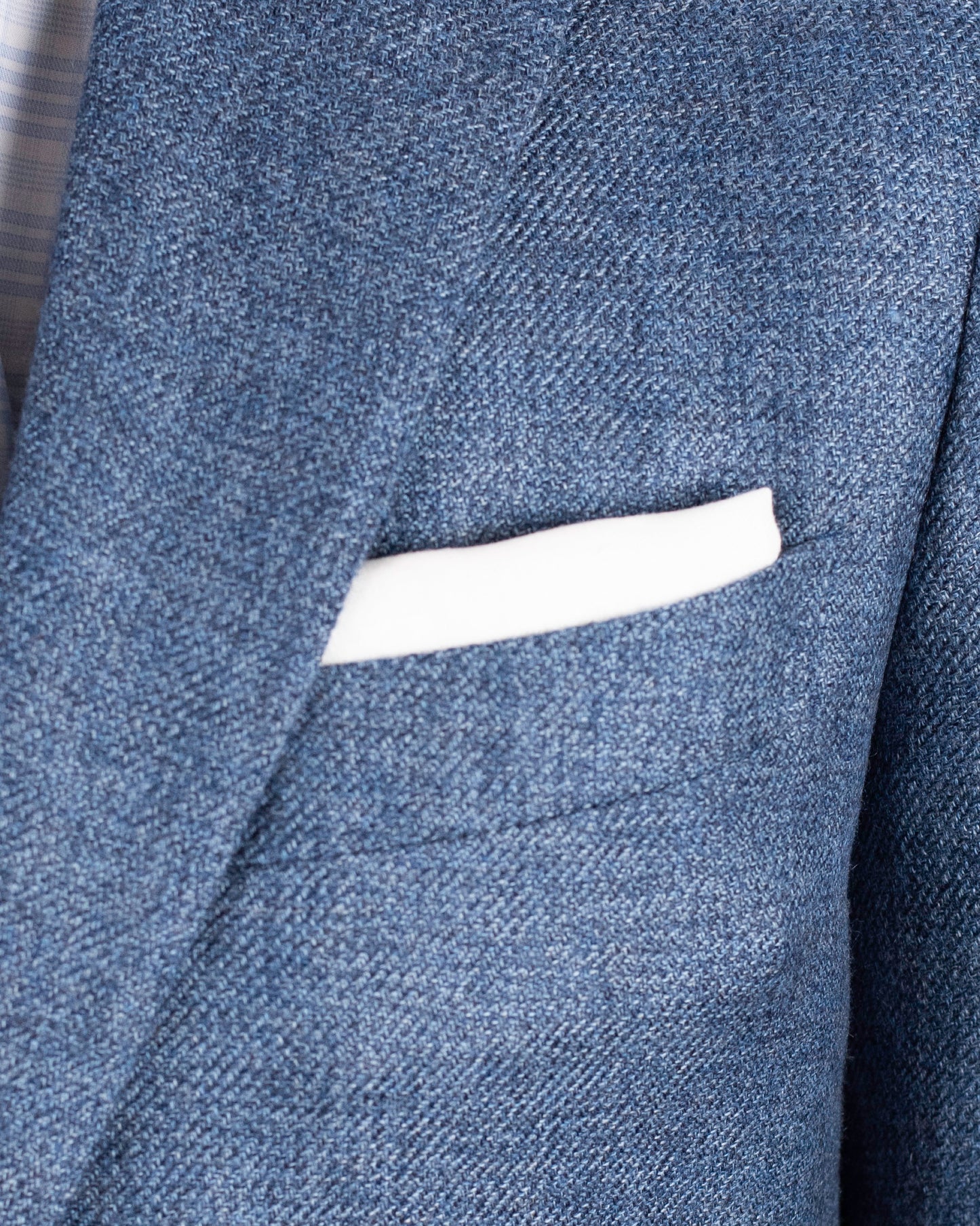 ravazzolo blue solid sport coat