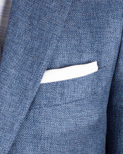ravazzolo blue solid sport coat