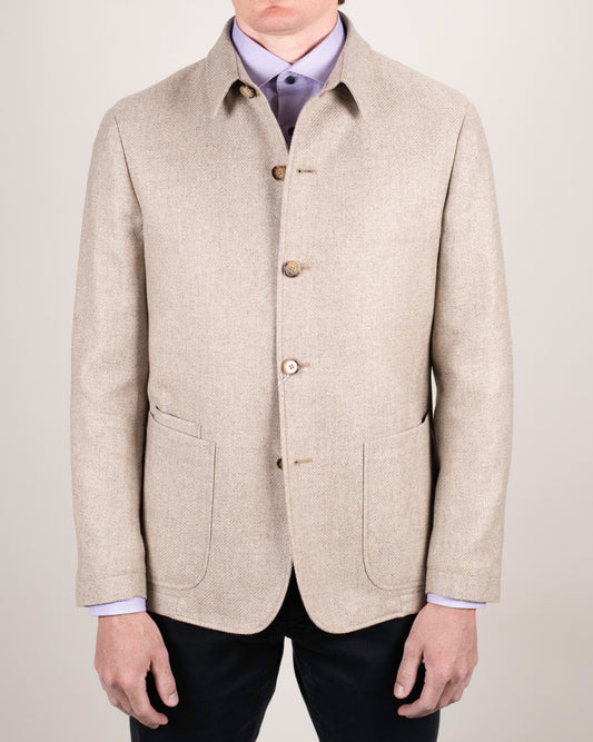ravazzolo tan chore jacket