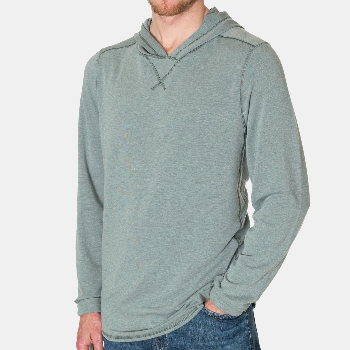 Toes on the Nose Super Soft Hoodie in Seafoam Green