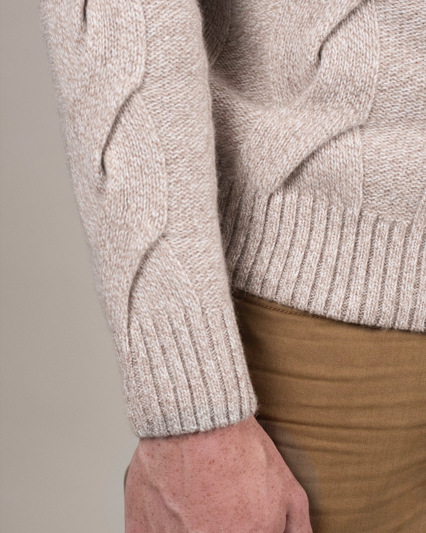 tmb cash blend turtleneck sweater