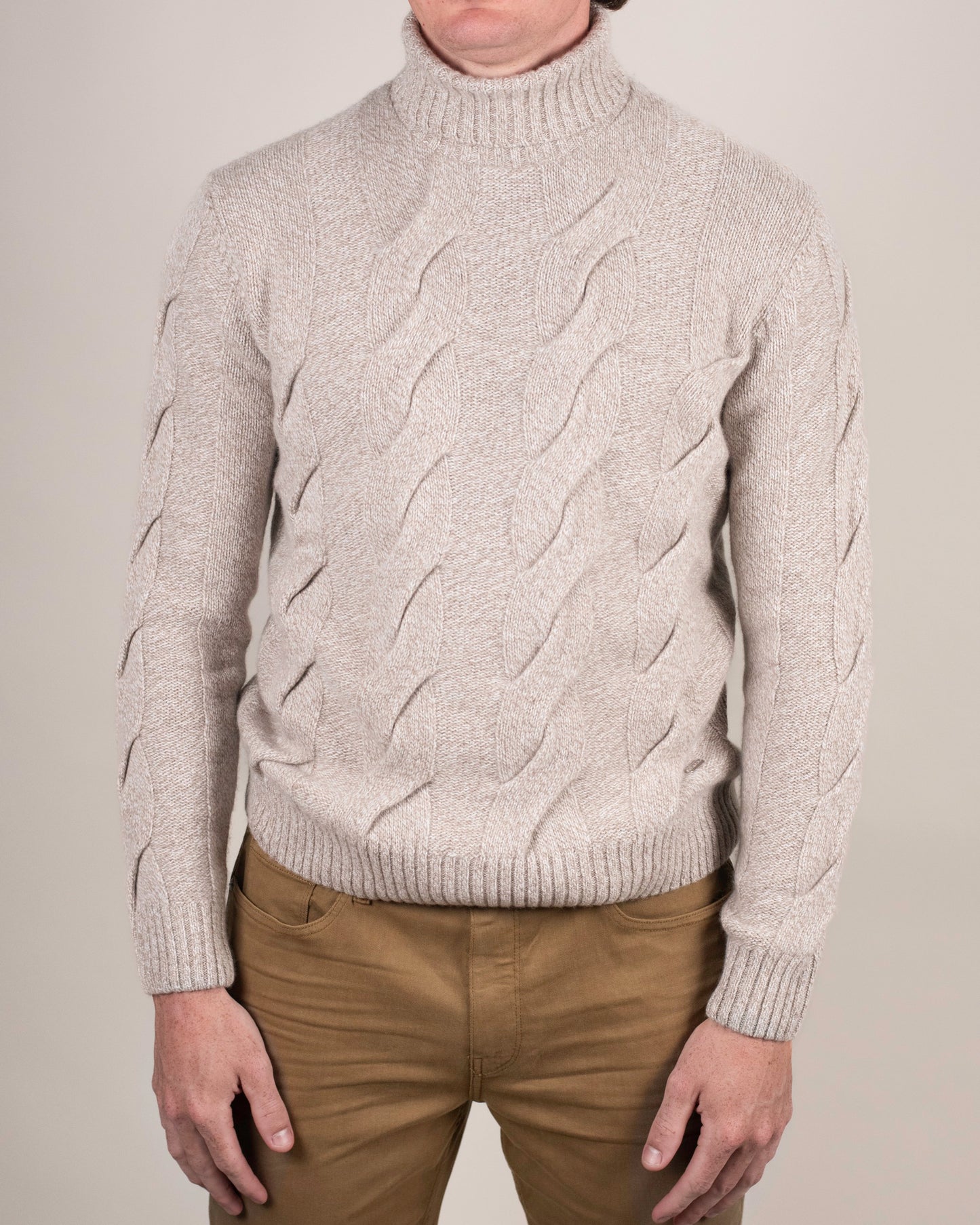 tmb cash blend turtleneck sweater