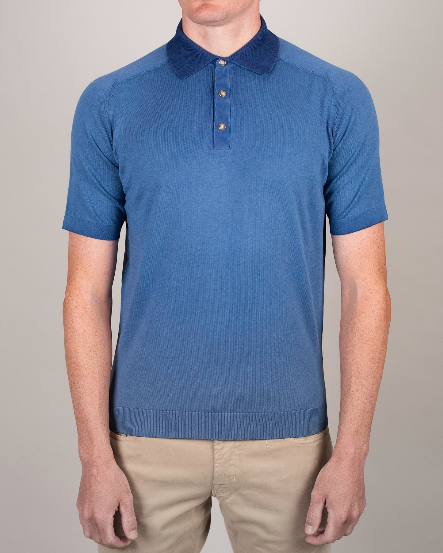 khakis brand snap polo