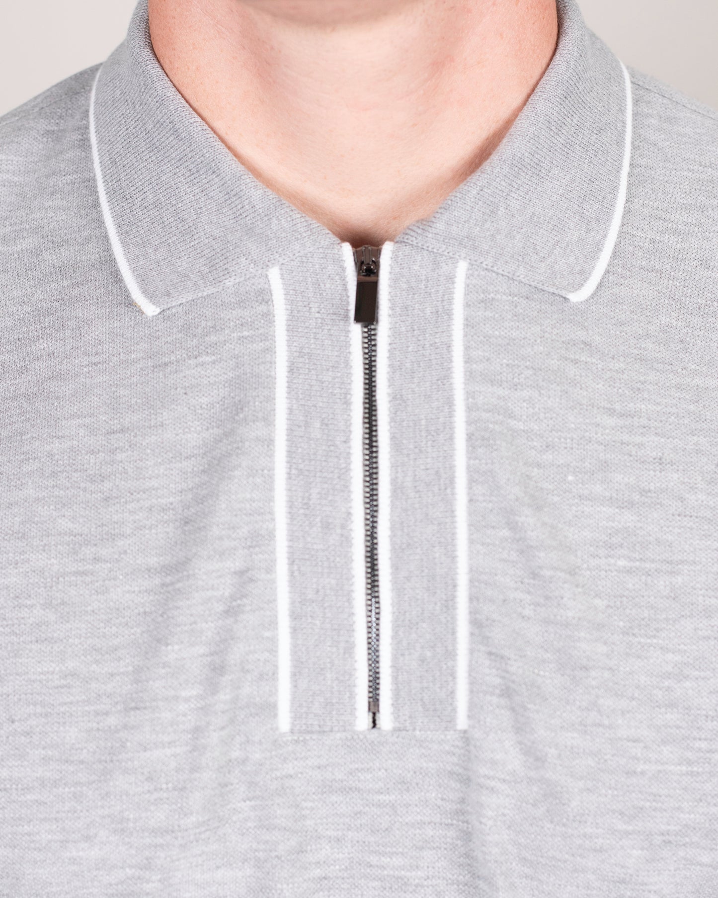 khakis brand zip polo