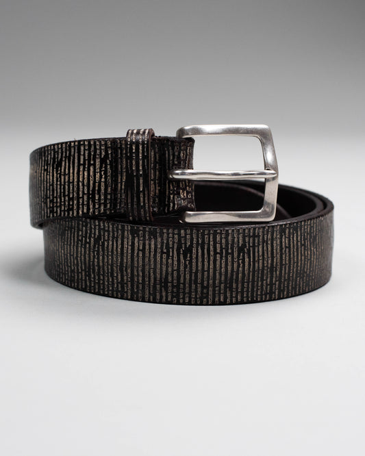 orciani frosted bull belt