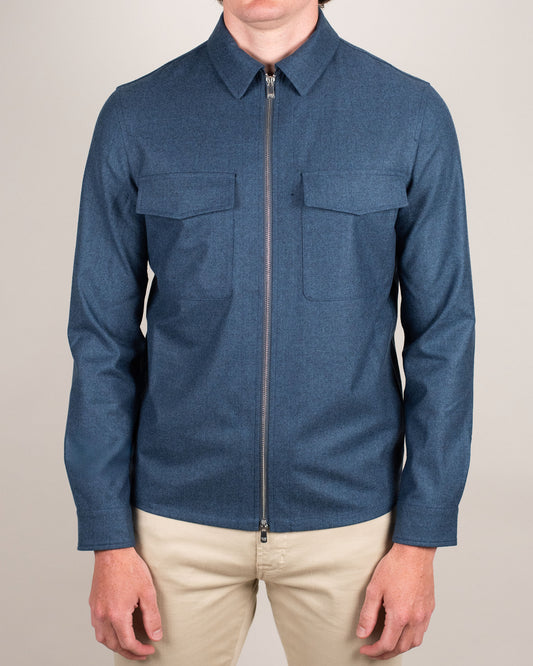 pescarolo cashmere zip jacket