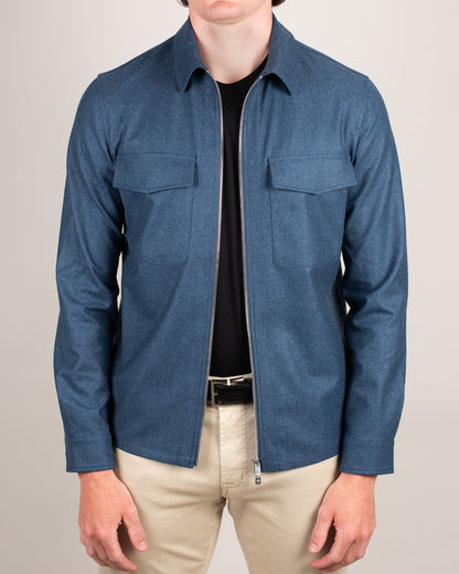 pescarolo cashmere zip jacket