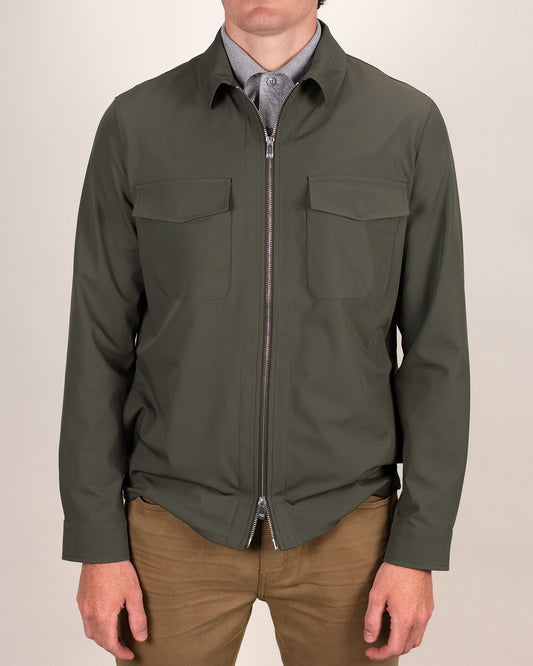pescarolo jersey tech zip jacket