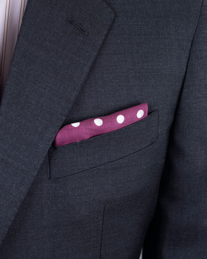 castangia charcoal suit