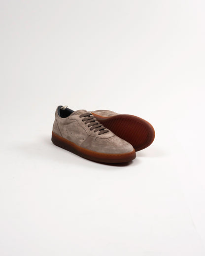 officine creative asset suede sneaker