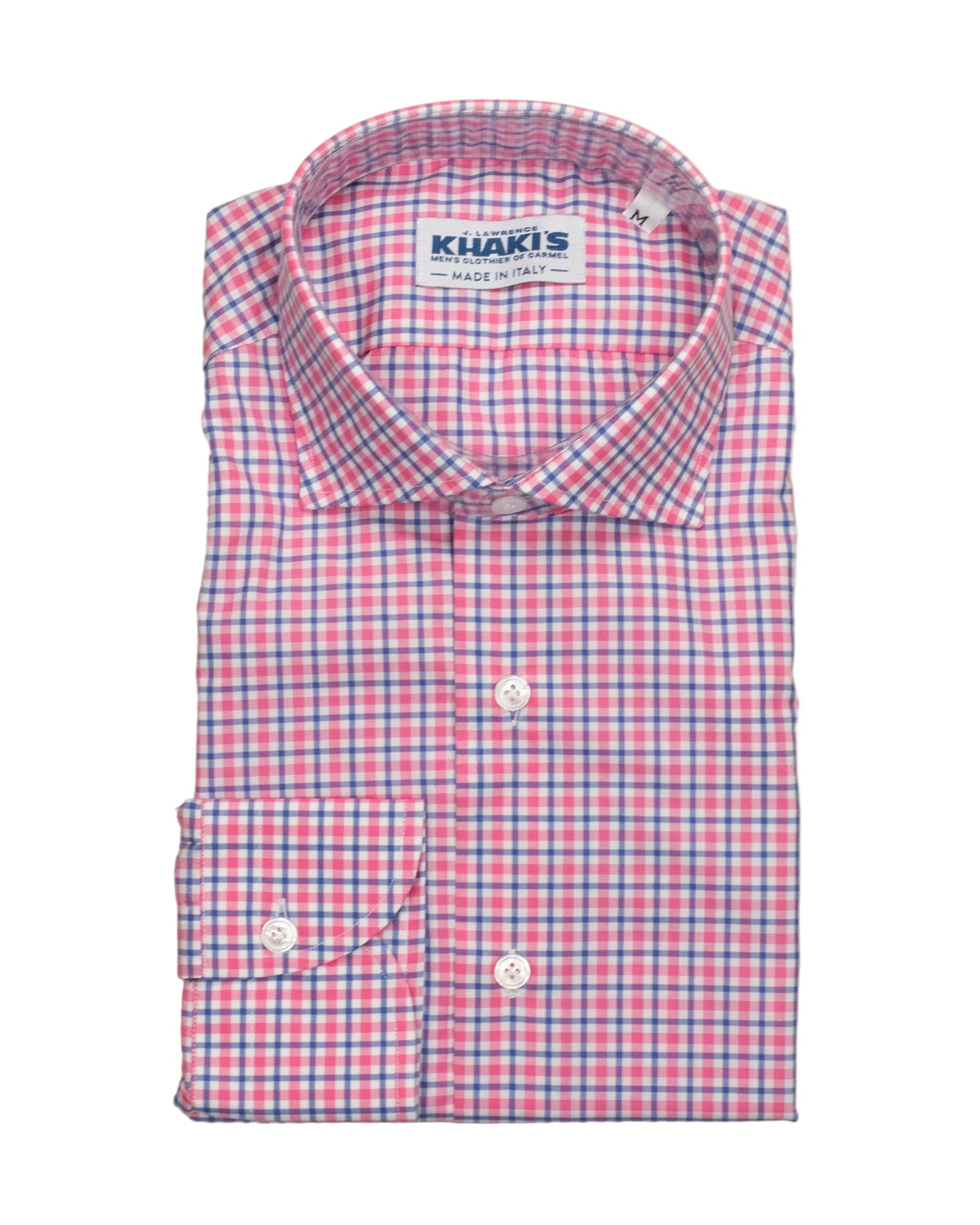 khakis brand mini check shirt