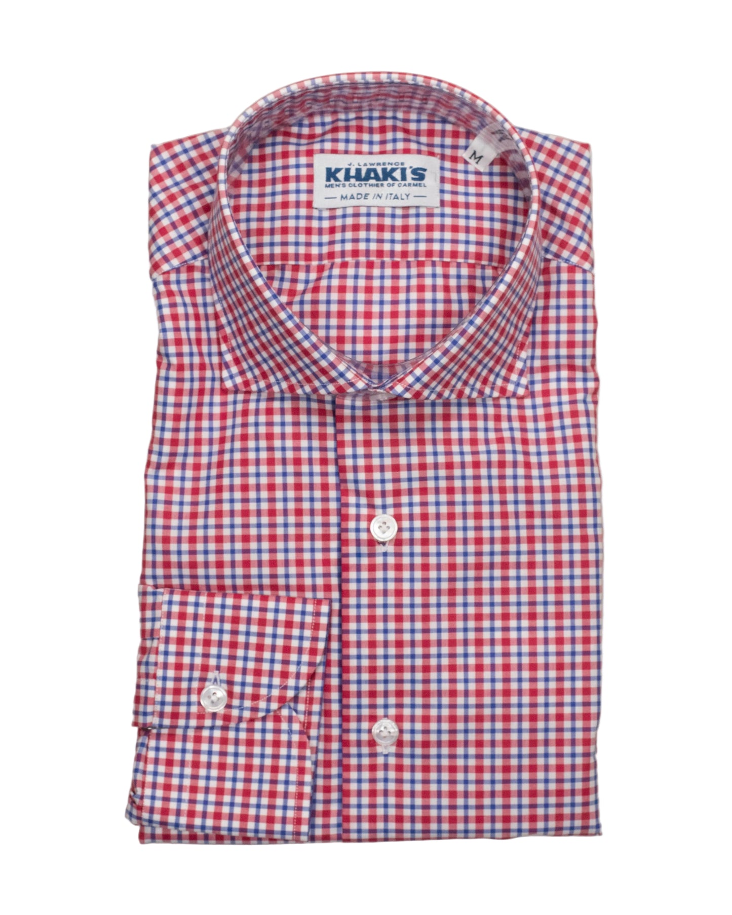 khakis brand mini check shirt