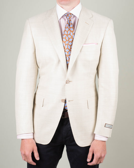 canali cream sport coat