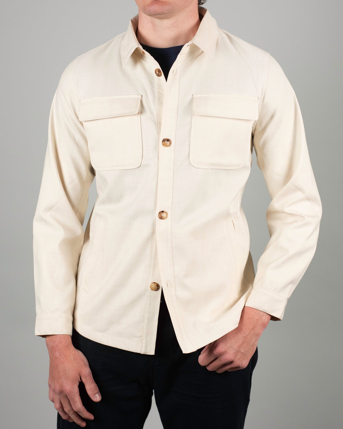 khakis brand lightweight tan chore jacket