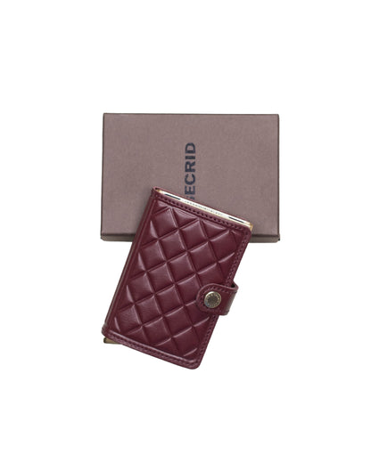secrid premium emboss diamond miniwallet