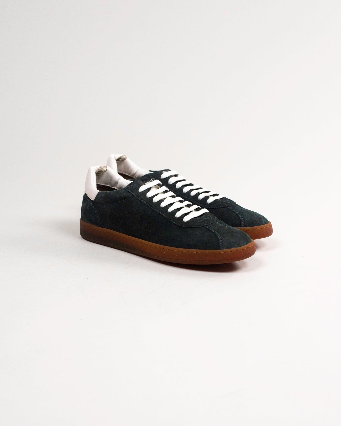 officine creative halo suede sneakers