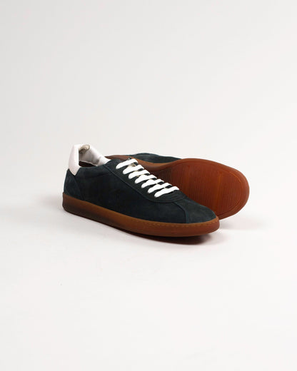 officine creative halo suede sneakers
