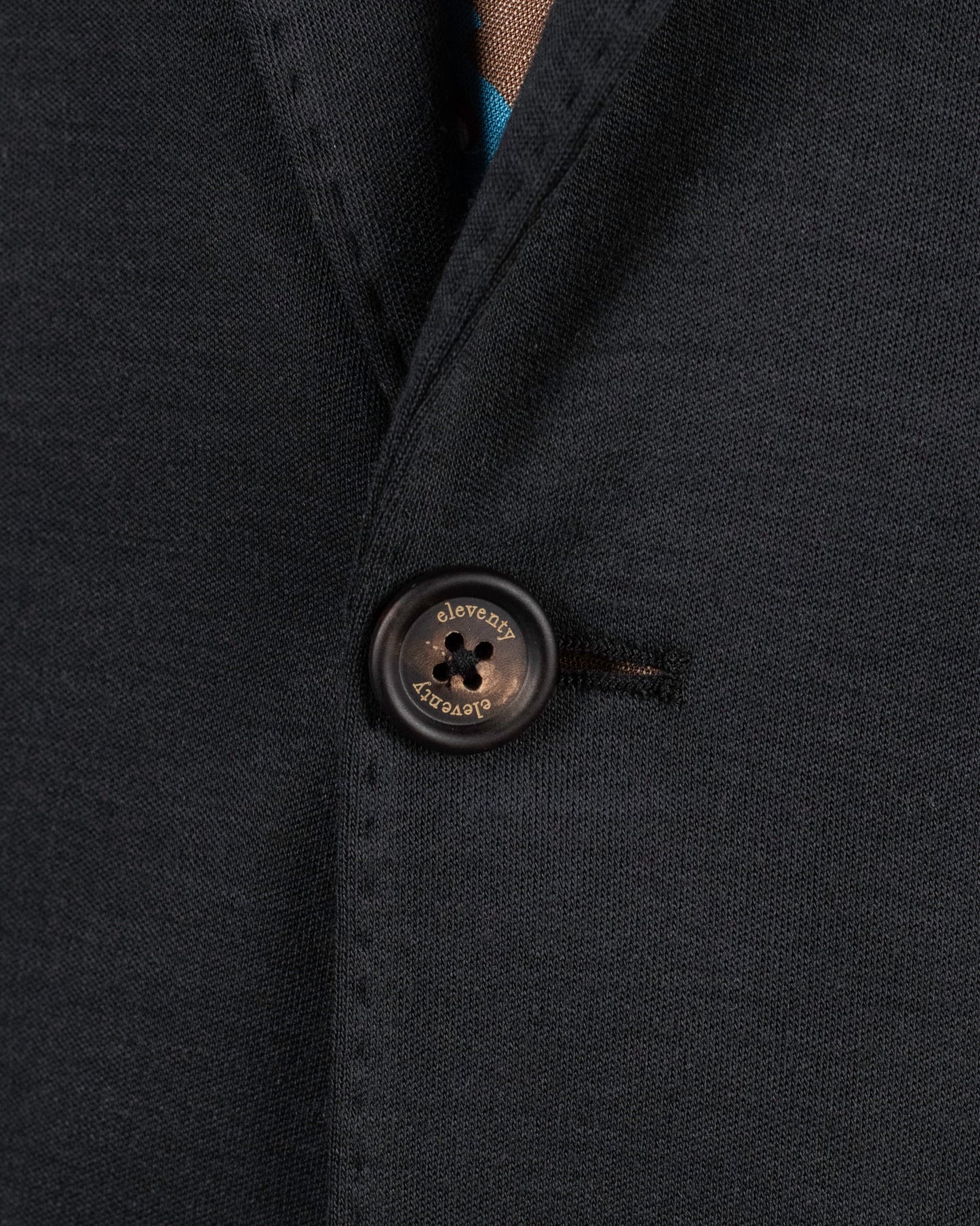 eleventy black lp fabric soft coat