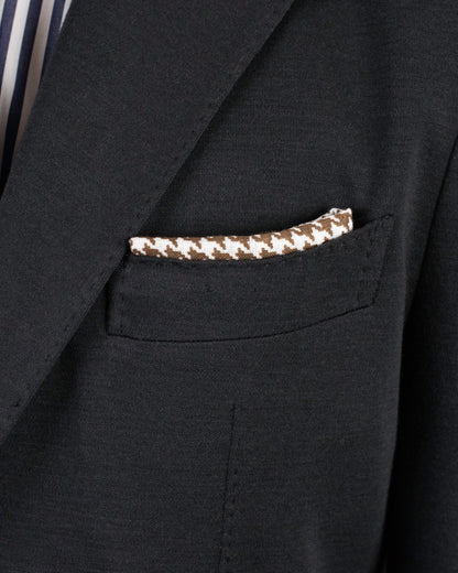 eleventy black lp fabric soft coat