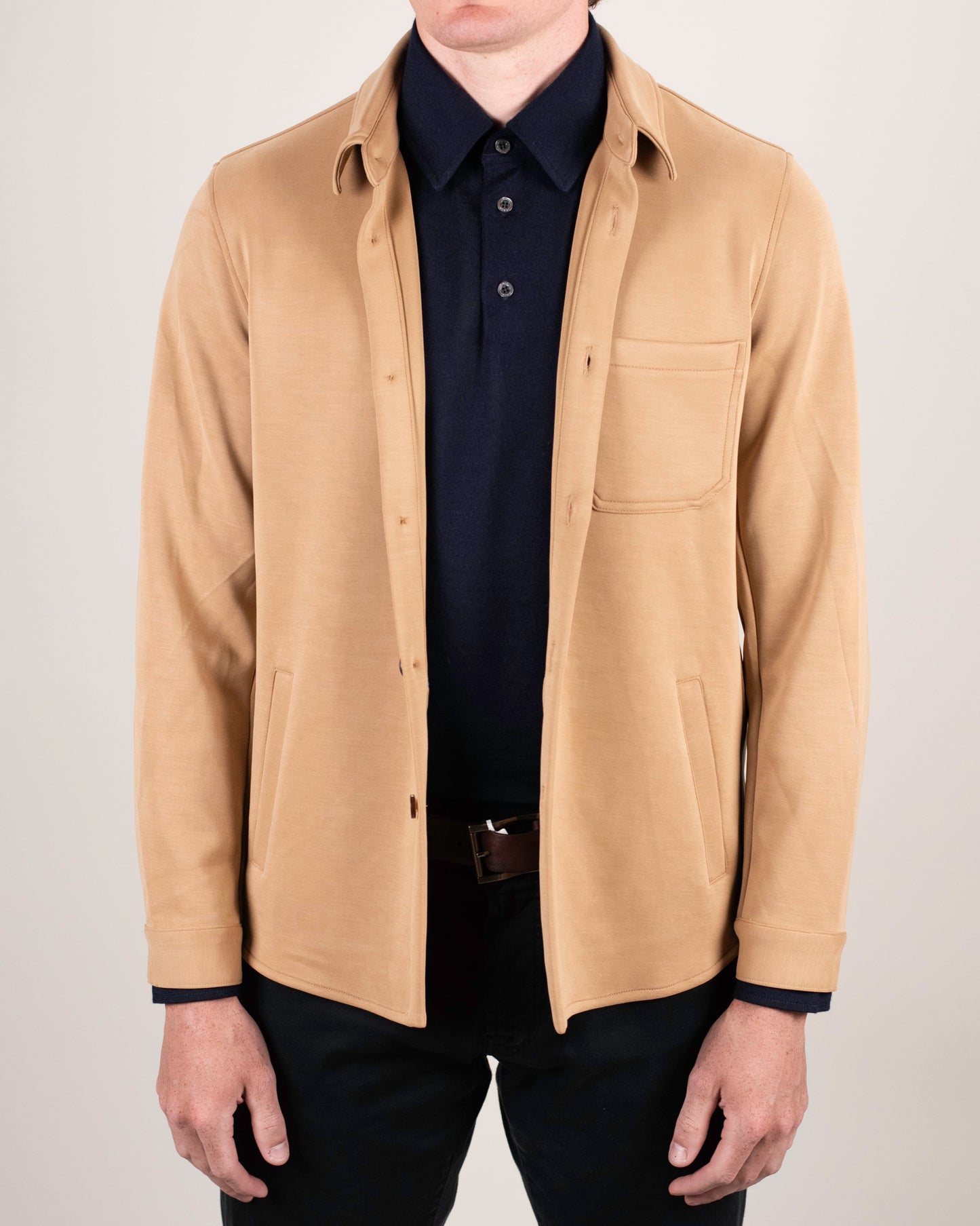 khakis brand double knit jersey jacket