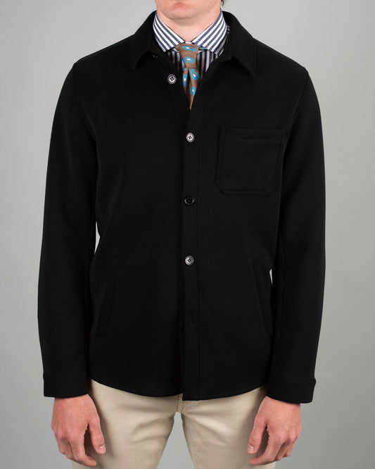 khakis brand double knit chore coat