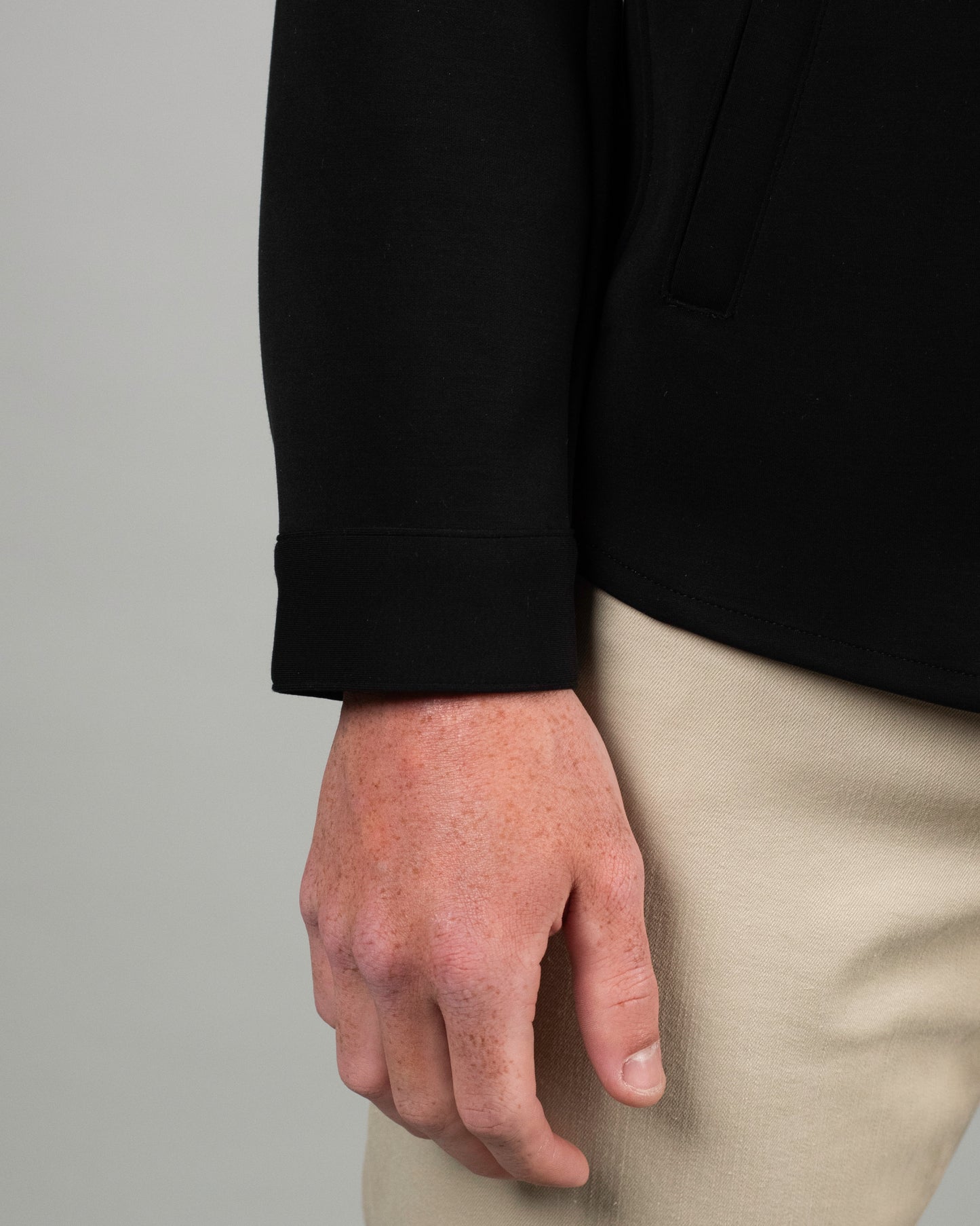 khakis brand double knit chore coat