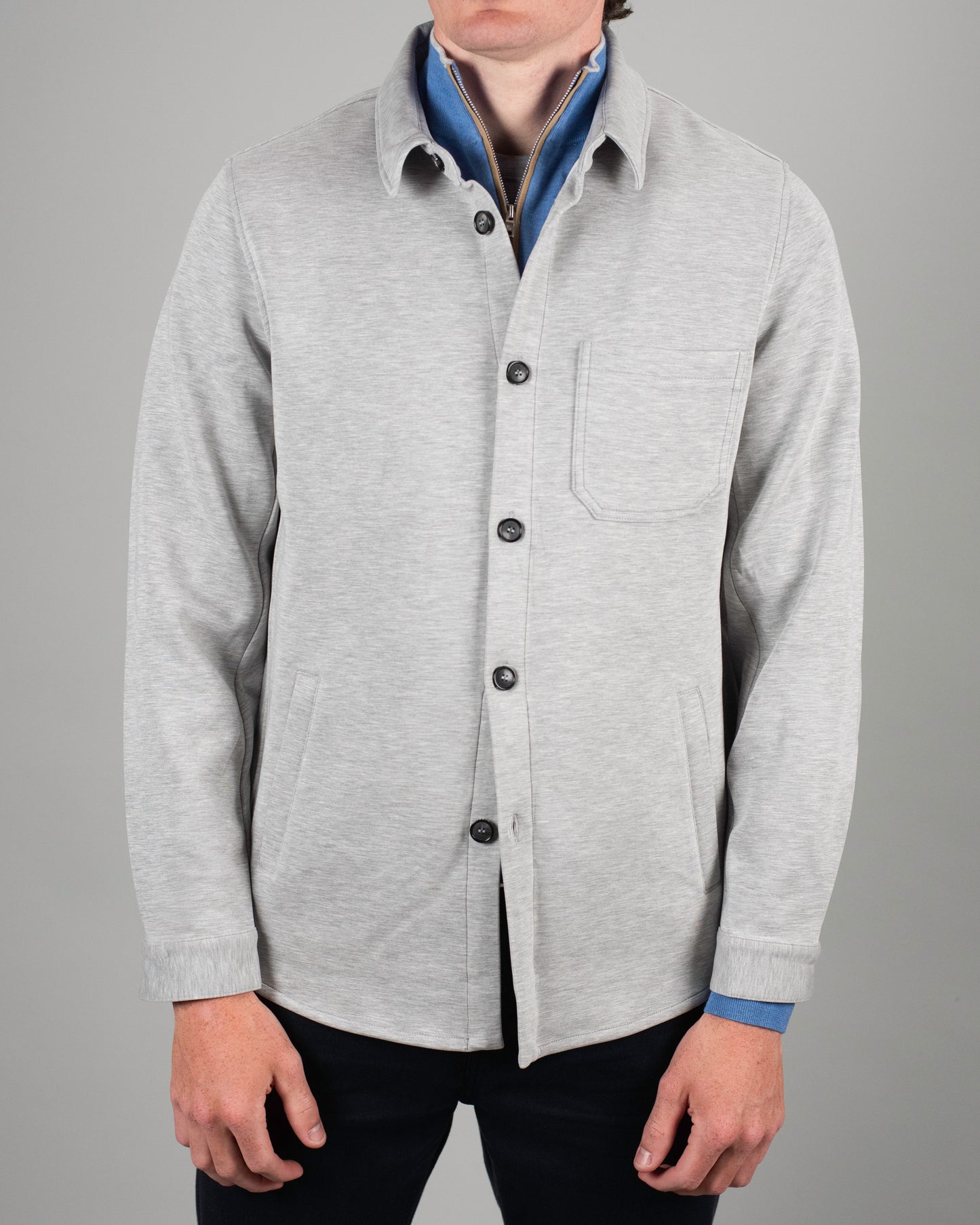 khakis brand double knit chore coat