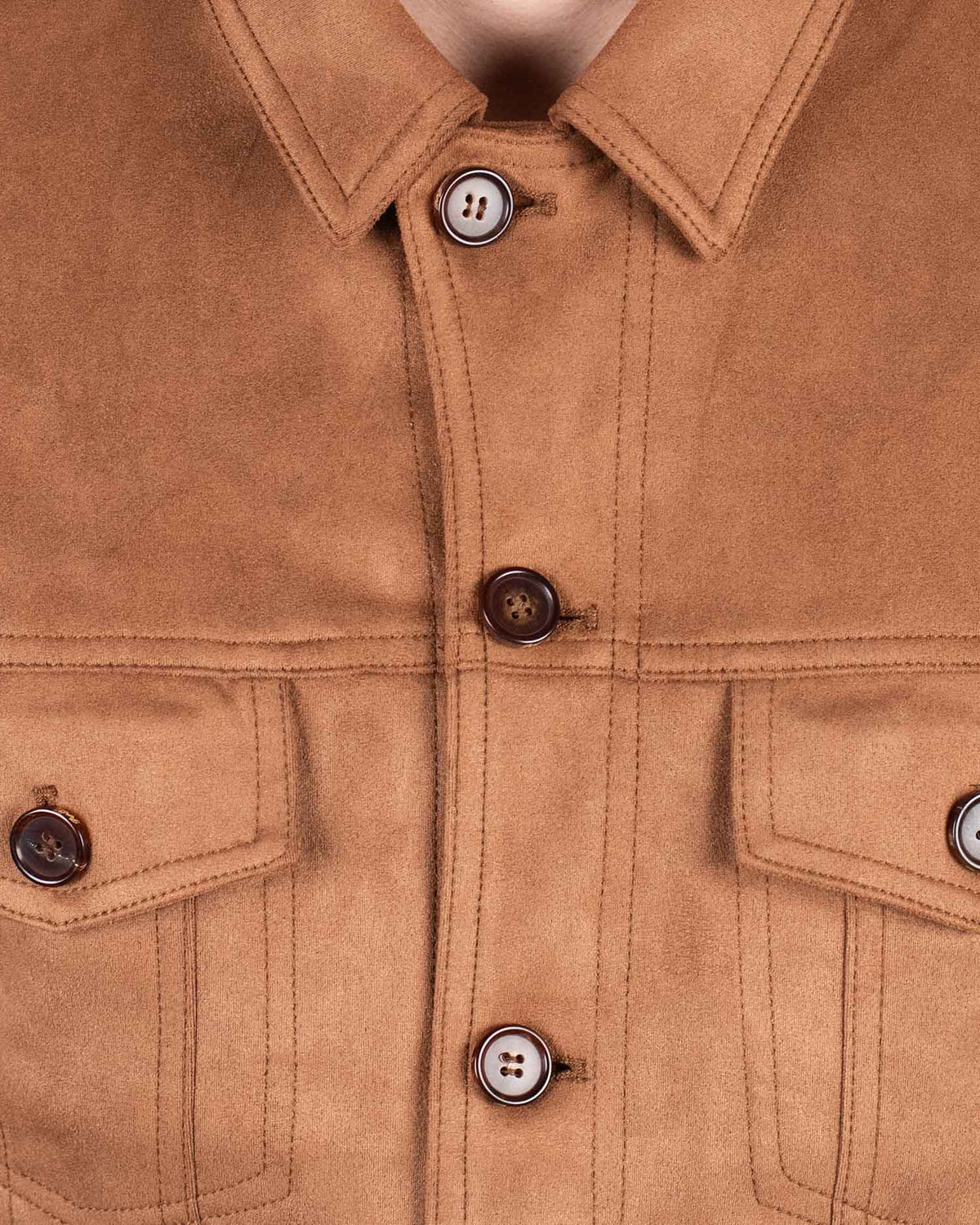 khakis brand micro suede trucker jacket