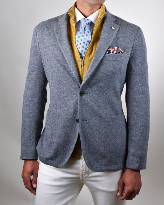 Khakis of Carmel - Grey Soft Coat