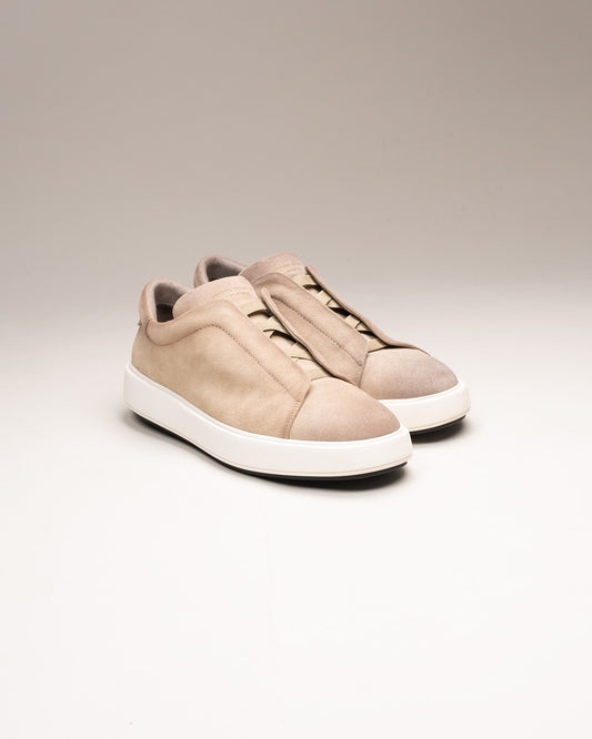 officine creative slouch suede sneakers
