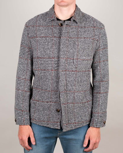 eleventy grey plaid jacket
