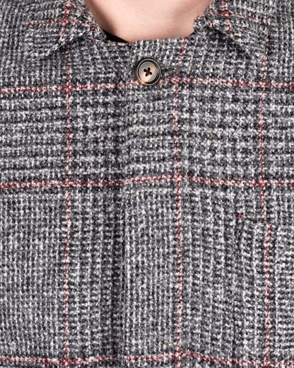 eleventy grey plaid jacket