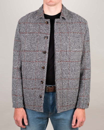 eleventy grey plaid jacket