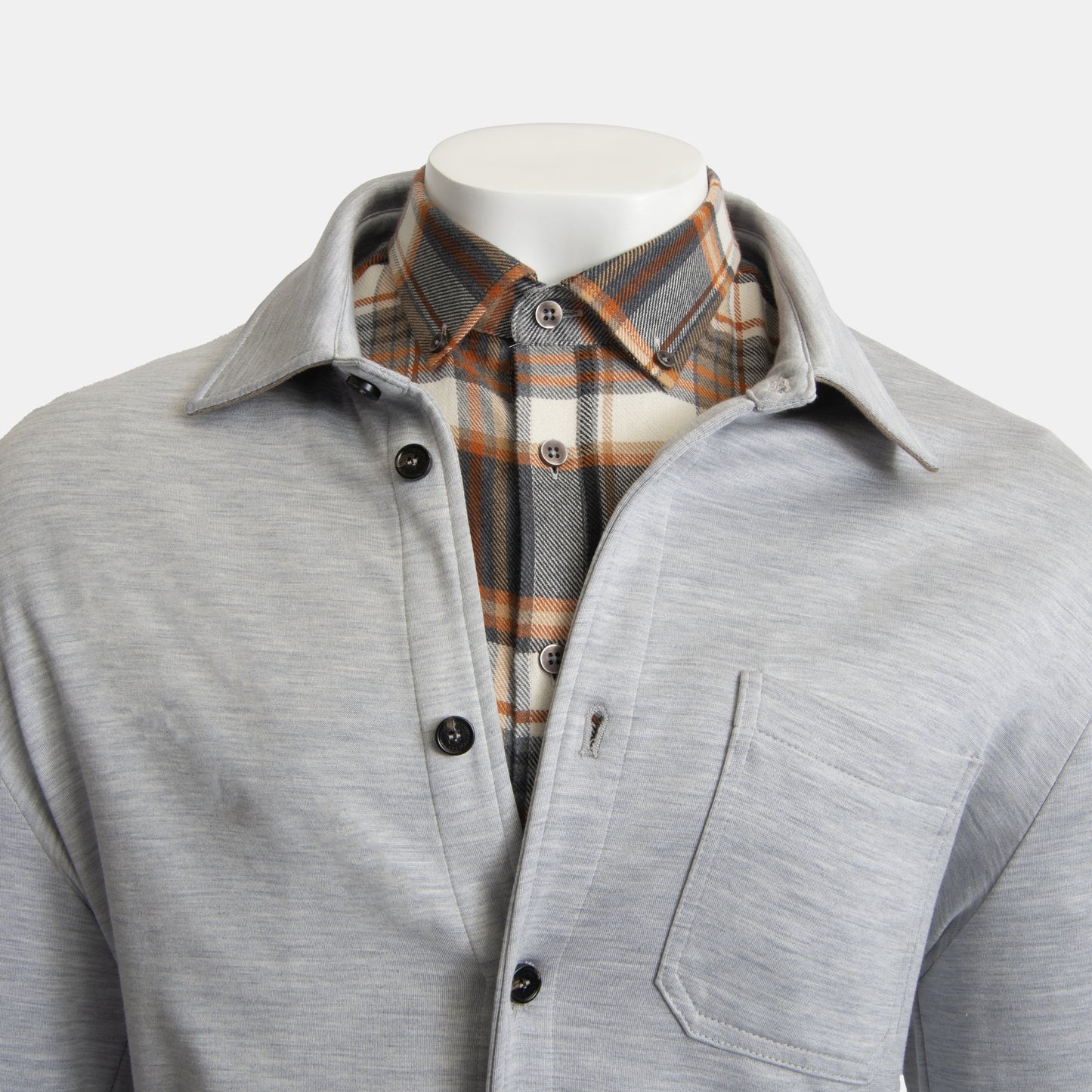 Khaki’s of Carmel - Grey Overshirt