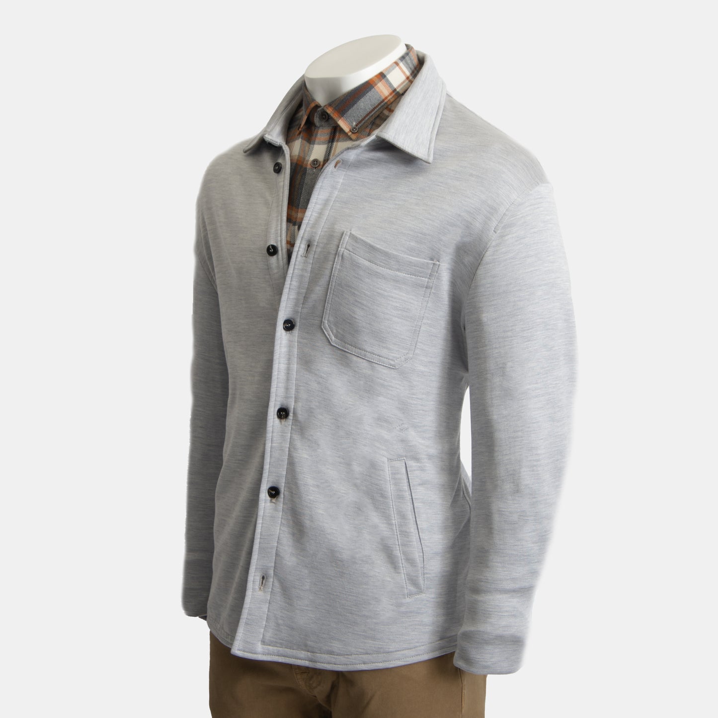 Khaki’s of Carmel - Grey Overshirt