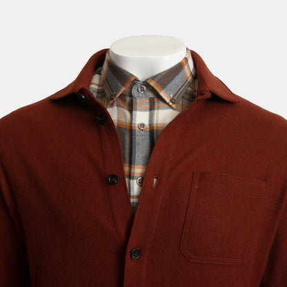 Khaki’s of Carmel - Red Overshirt